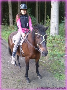 Farah reiten macht Spaß!!